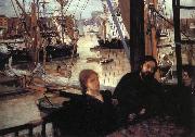 James Abbott McNeil Whistler Wapping Sweden oil painting artist